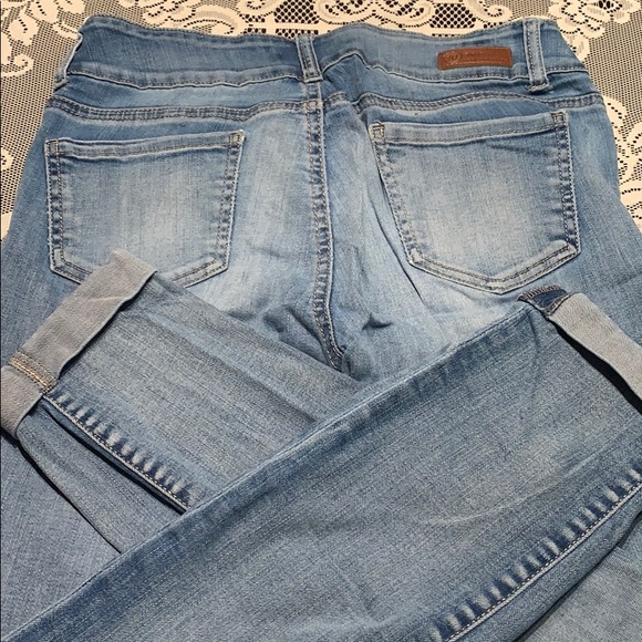 Wax Crop Capri Jeans Size 7 - Picture 6 of 6